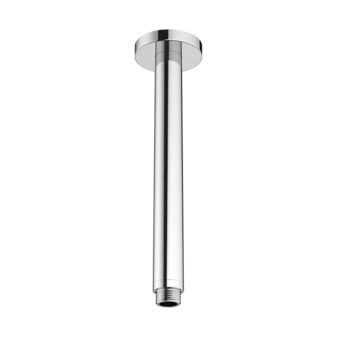Product Cut out image of the Crosswater MPRO Chrome Ceiling Mounted Shower Arm